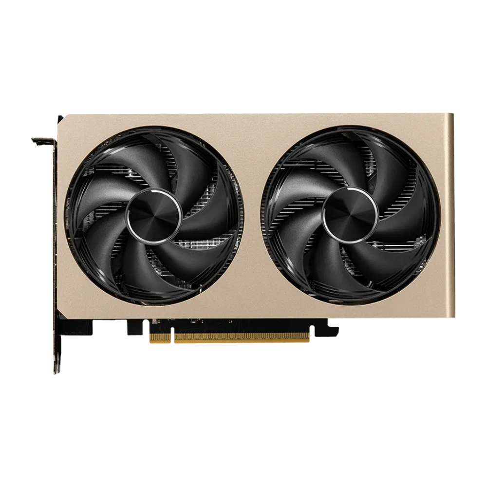 MSI Nvidia Graphic Card RTX 5060 8GB DDR7 INSPIRE 2X OC DUAL Fan view 2